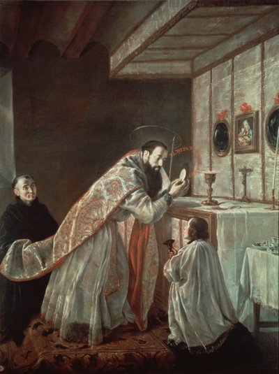 The Last Mass of St. Benedict by Francisco Rizi